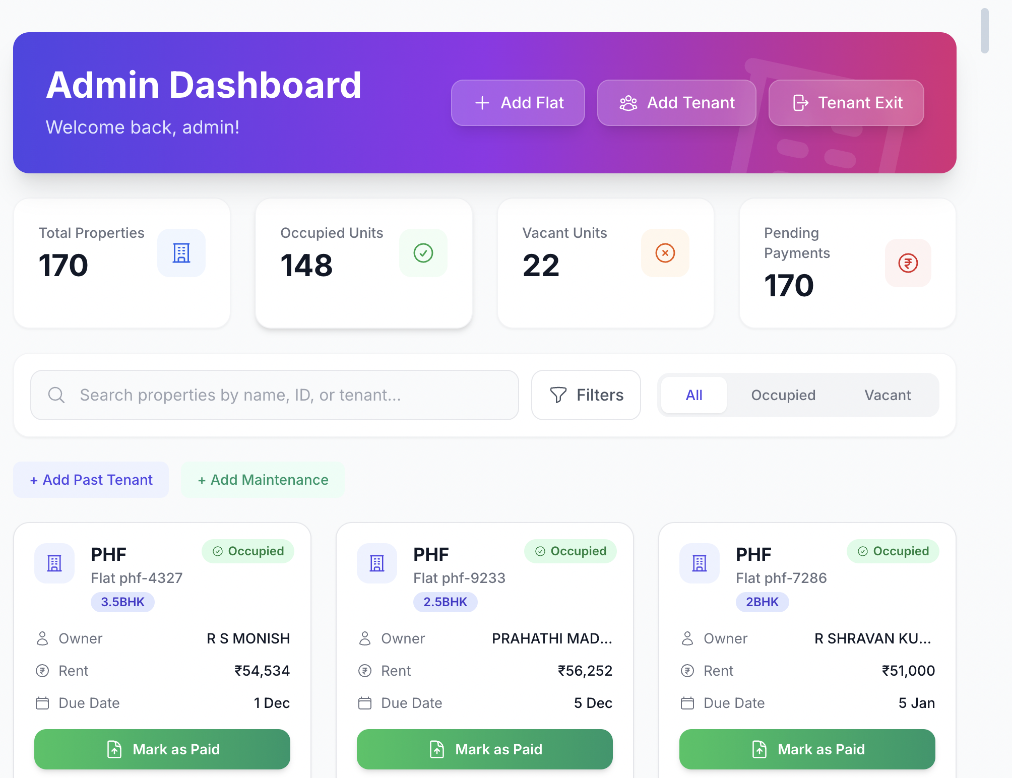 Mark My Zone — Operations Dashboard